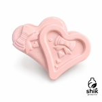 Heart-and-Bow Shaped Plastic Mold for Jelly